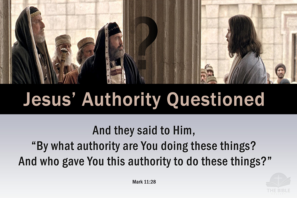 Jesus' Authority Questioned